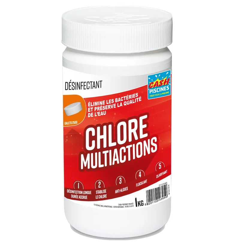 CHLORE MULTIACTIONS 1KG
