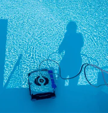 Le système de déplacement d´un robot électrique de piscine