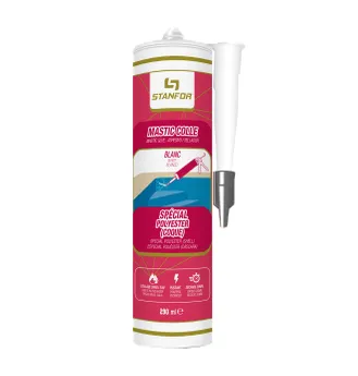 MASTIC COLLE MS BLANC Spécial Polyester 290ml